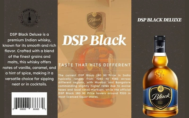 DSP Black 180 Ml Price: Current Rates & Complete Details for 2026 DSP Black 180 Ml Price